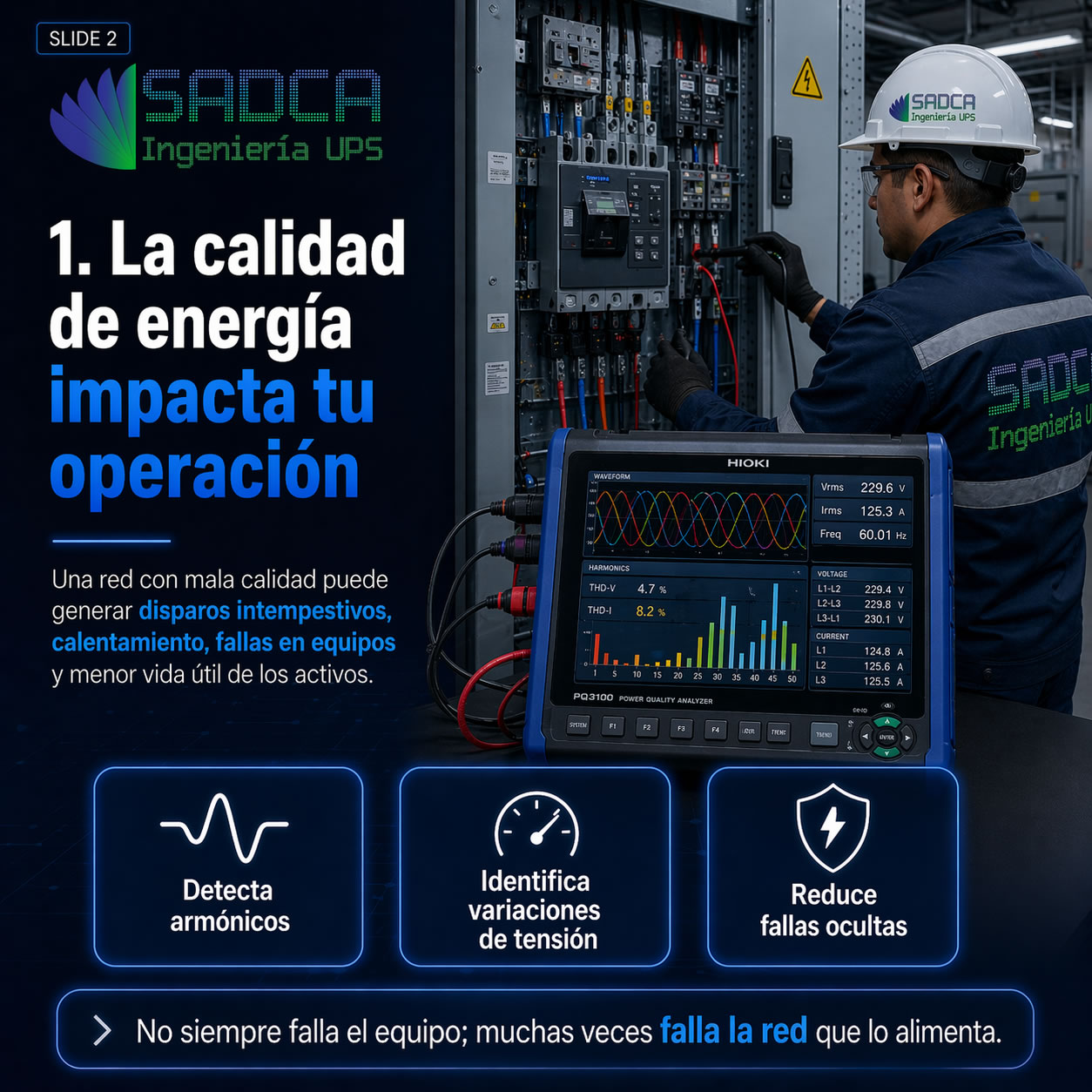 Impacto de calidad de energía en carga de vehículo eléctrico