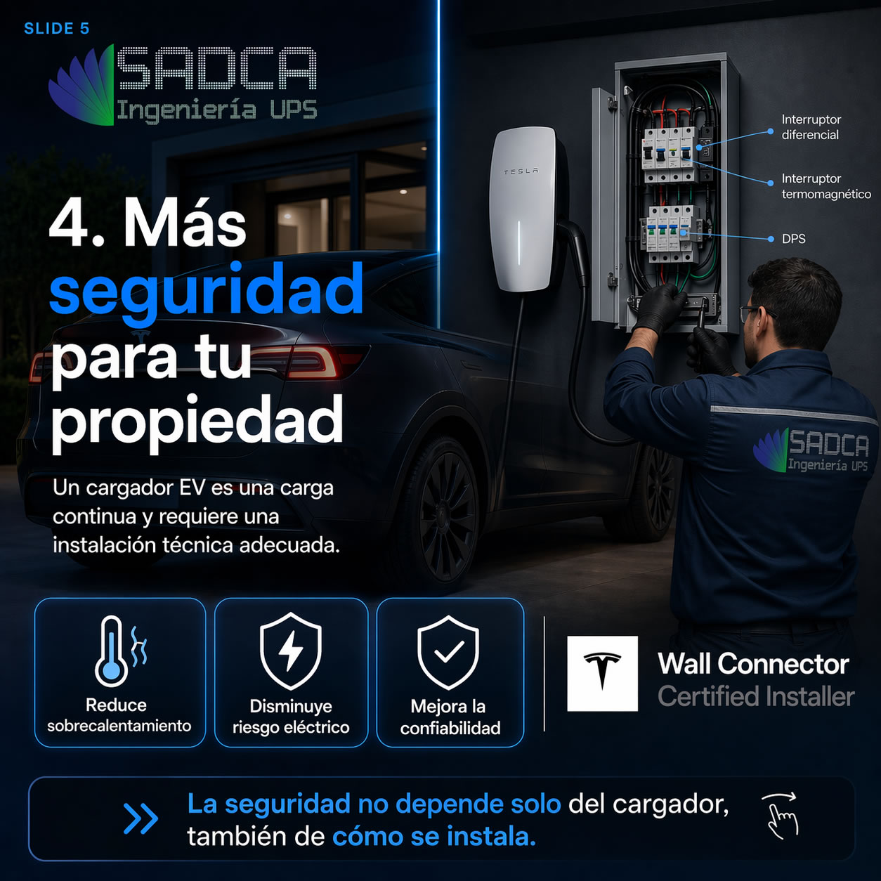 Mayor seguridad para tu propiedad con instalación SADCA