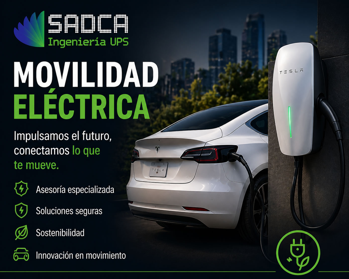 Movilidad eléctrica segura con SADCA