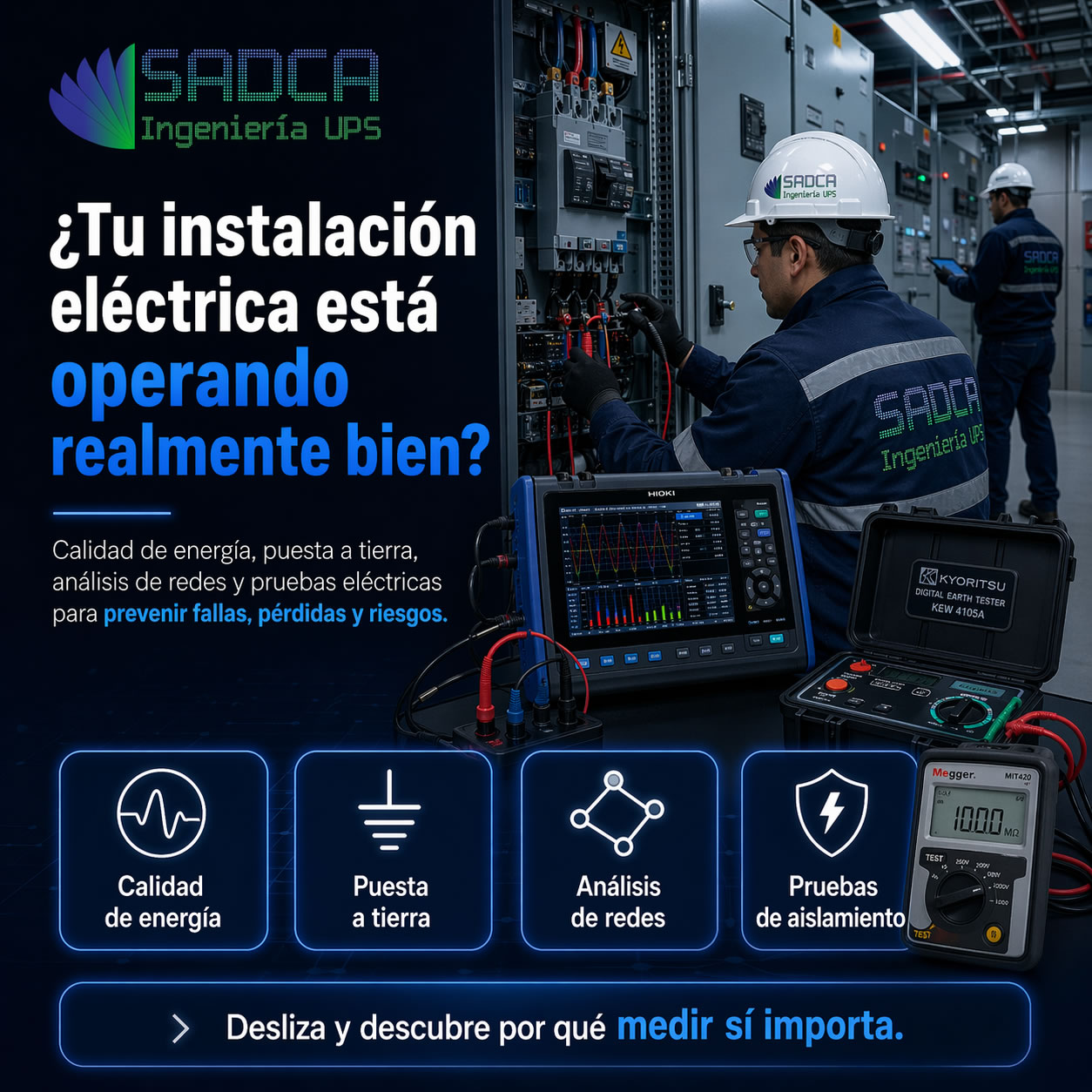 Diagnóstico: tu instalación eléctrica está operando bien