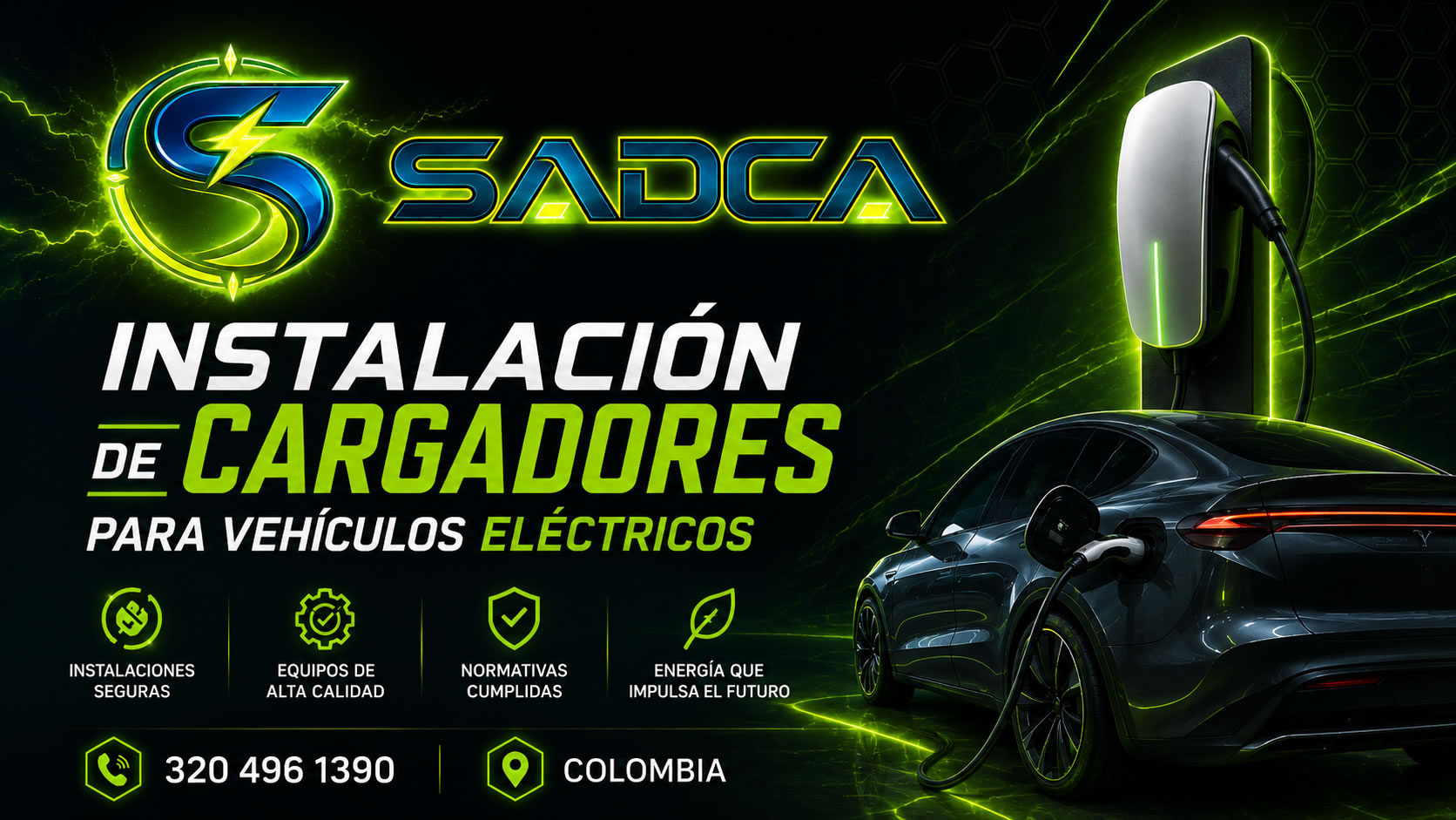 Instalación de Cargador Eléctrico en Casa Instalación de Cargador Eléctrico en Casa ❤️ | SADCA