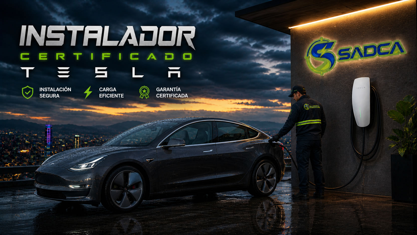Instalador Certificado Tesla Bogotá Instalador Certificado Tesla Bogotá SADCA