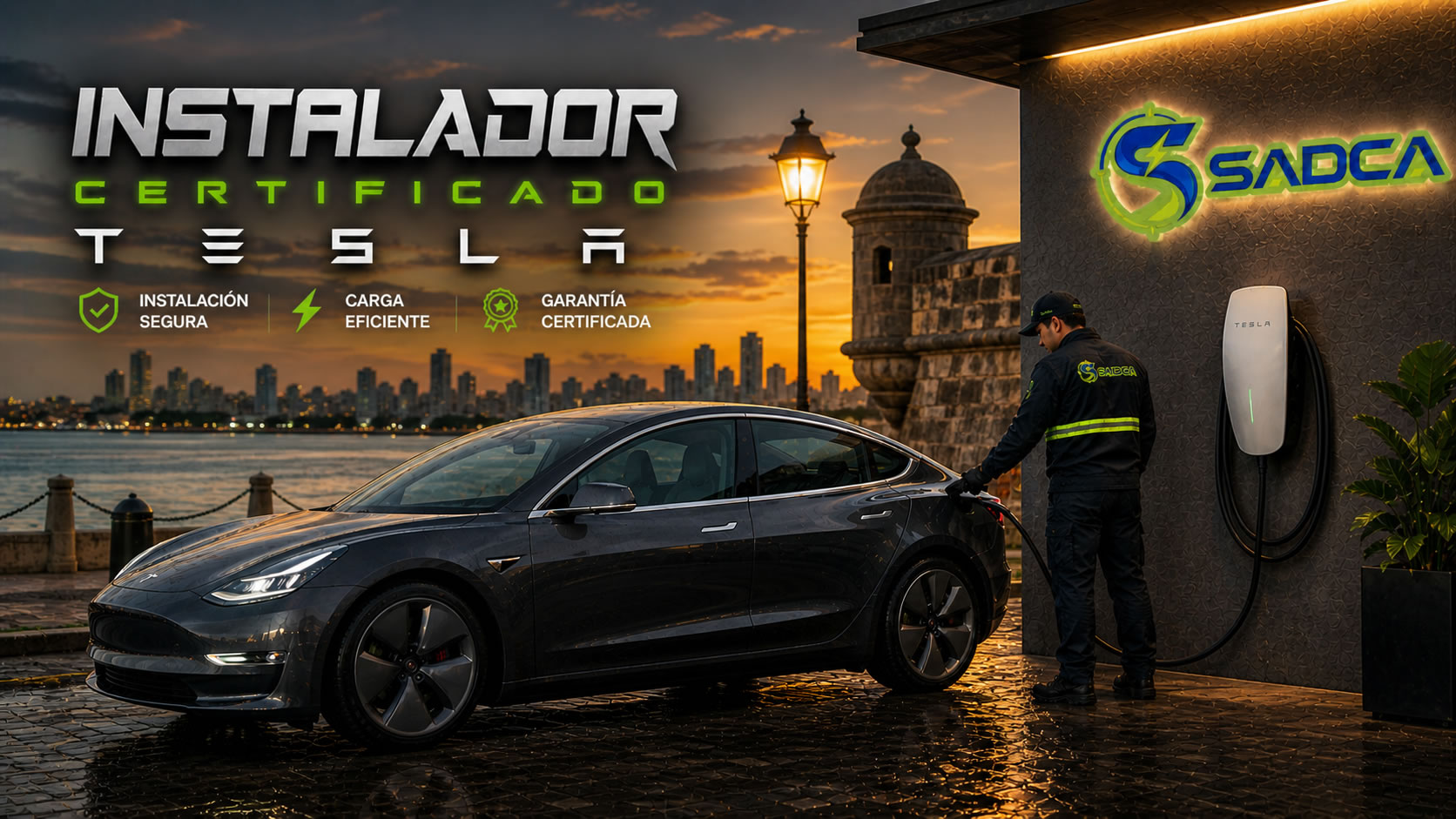 Instalador Certificado Tesla Cartagena Instalador Certificado Tesla Cartagena SADCA